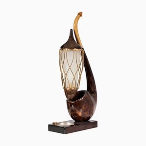 Ceci N'est Pas Une Pipe Table Lamp by Aldo Tura