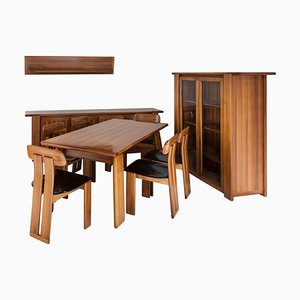 Dining Room Set from Mobilgirgi, 1970s, Set of 10