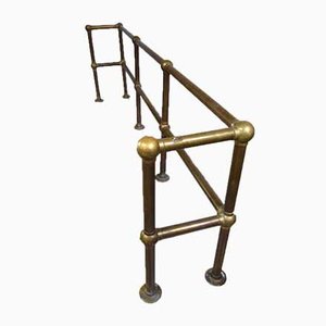 Parapetto vintage in ottone, anni '20