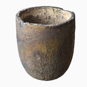 Stoneware Foundry Crucible or Flower Pot
