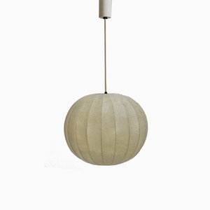 Vintage Cocoon Pendant Lamp by Pier & Giacomo Castiglione, 1960s