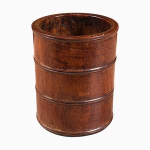 Small Antique Walnut Pot