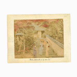 Unknown, Ancient View of Kobe, Vintage Album Print, 1890s