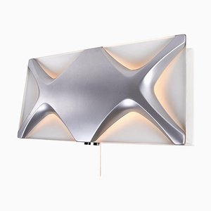 Large Oyster Light Panel by Klaus Link for Staff, 1968