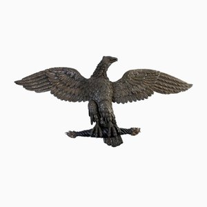 Large Empire Period Carved Eagle in Oak and Beechwood, France