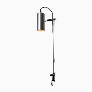 Mid-Century Klemmlampe mit Scheinwerfer von Maria Pergay für Staff, 1960er oder 1970er