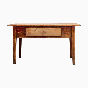 Early 19th Century Swedish Gustavian Style Rustic Worktable