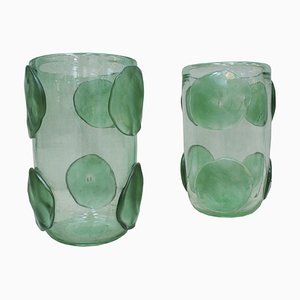 Vases Mid-Century en Verre Murano de Costantini, Italie, Set de 2