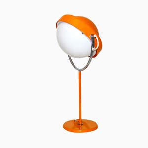 Lampe de Bureau Vintage Orange par Uno Dahlen pour Aneta, Suède, 1960s