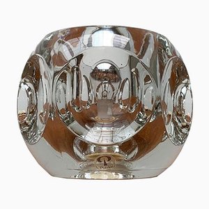 Vintage German Glass Table Lamp from Peill & Putzler