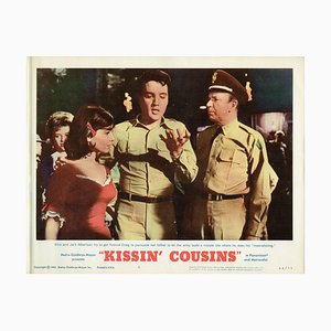 Kissin Cousins, Elvis Presley, 1964, Lobbycard