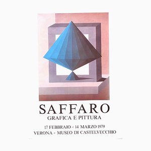 Unknown, Lucio Saffaro, Vintage Poster, 1979