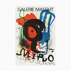 Expo 73, Galerie Maeght Poster, Joan Miro Sobreteixims
