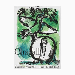 Expo 62 Poster, Galerie Maeght, Marc Chagall