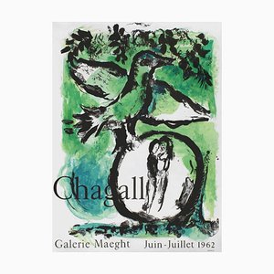 Expo 62 Poster, Galerie Maeght, Marc Chagall