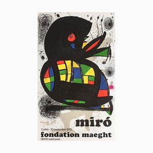Expo 79 Poster, Fondation Maeght by Joan Miro
