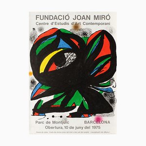 Expo 75 Poster, Fundacio Joan Miro by Joan Miro