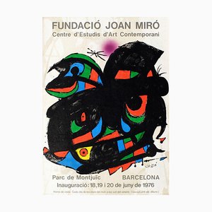 Expo 76 Poster Fundacio Joan Miro by Joan Miro