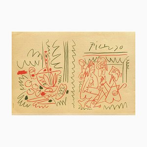 Les Déjeuners (cover sheet) by Pablo Picasso