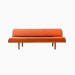 Dormeuse Early GE-258 in quercia di Hans J. Wegner per Getama
