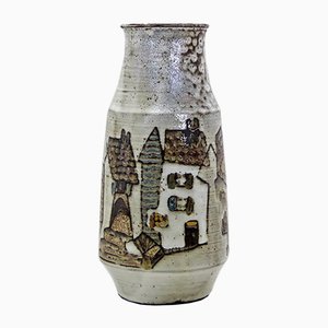 Le Minotaure Ceramic Vase by Poul Quéré, 1960s
