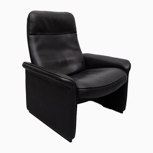 Black Leather Model DS-50 Lounge Chair from De Sede