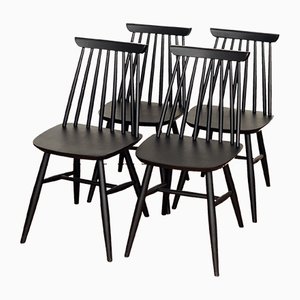Dining Chairs by Ilmari Tapiovaara, Set of 4