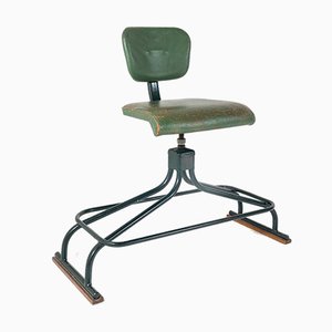 Industrial Factory Swivel Stool by Evertaut, 1950s