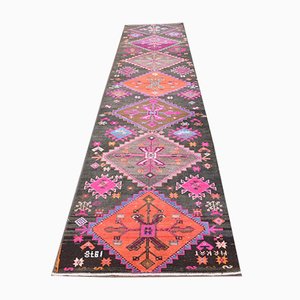 Turkish Vintage Handmade Wool Rug