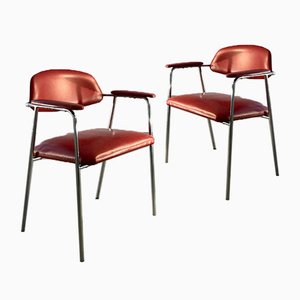 Chaises Modernistes de Forme Libre par Pierre Paulin pour Steiner, 1950s, Set de 2