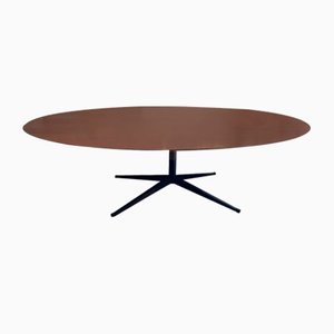 Oval Dining or Office Table by Florence Knoll for Knoll Inc / Knoll International, 1961