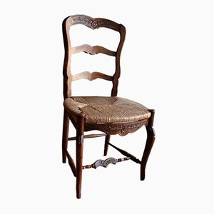 Provencal Oak Chairs, Set of 6