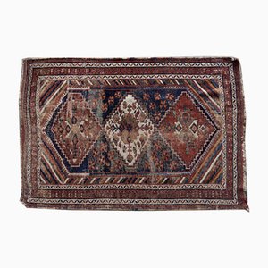 Antique Middle Eastern Hand-Woven Shiraz Rug, 1890s