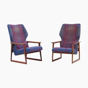 Juego de sillones daneses de Hans Olsen, Dinamarca, años 60