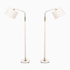 French Floor Lamps, 1950s, Set of 2