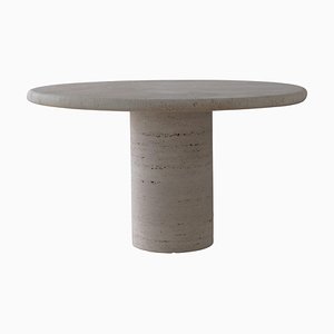 Large Travertine table from Bicci de Medici