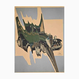 Arman, Vintage Car, Screen Print, 1973