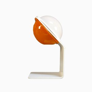 Orange Table Lamp by Harvey Guzzini, 1970s