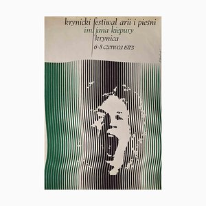 Stanislaw Kluczykowki, Krynica Festival, Offset Print, 1975