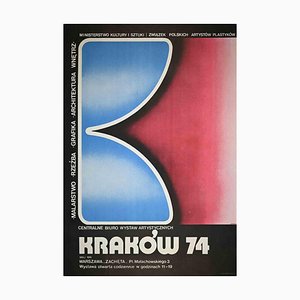 J. Wysocki, Krakow 74, Vintage Poster, 1974