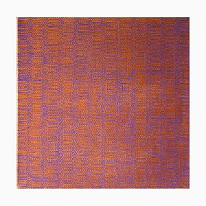 Susan Bleakley, Quilted Memory, Pintura al óleo abstracta, 2018
