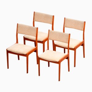 Vintage Scandinavian Chairs, Set of 4