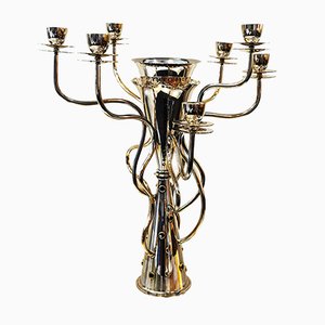 Candleholder in Silver with 7 Arms by Borek Sipek for Driade - Kosmo, 1980s