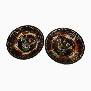 Moroccan Decorative Plates, 1967, Set of 2
