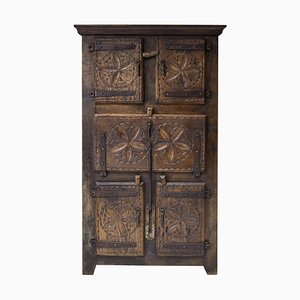 19th Century Folk Art Cabinet