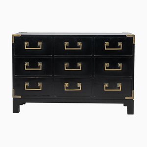 Black Scandinavian Chest of Drawers by Ove Feuk