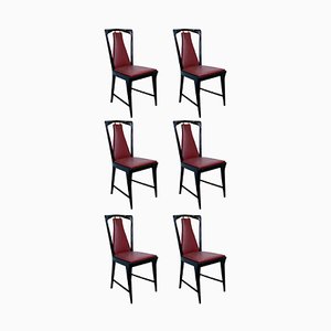 Stühle von Osvaldo Borsani für Varedo, 6er Set