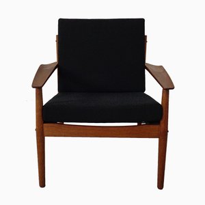 Fauteuil en Teck par Arne Vodder pour Glostrup, 1960s