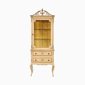 Venetian Lacquered and Painted Showcase
