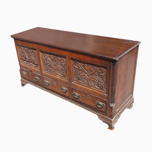 3-Drawer Mule Chest of Drawers in Oak, 1900s